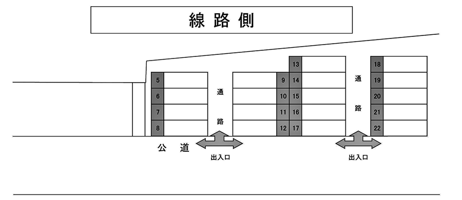 沼津白銀月極駐車場